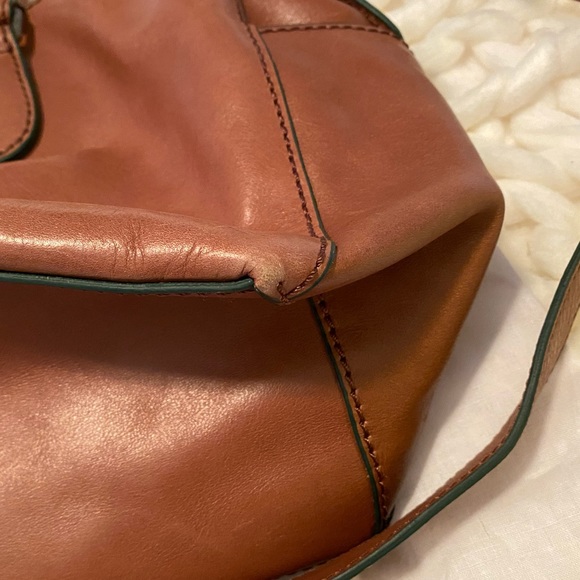 Liebeskind Berlin Milena Glossy Handbag in Sand - Picture 10 of 15